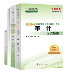 2014年“夢想成真”系列注會五冊直達(dá)全書－－審計(jì)