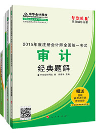 2015年注冊會(huì)計(jì)師“夢想成真”輔導(dǎo)書五冊直達(dá)-審計(jì)