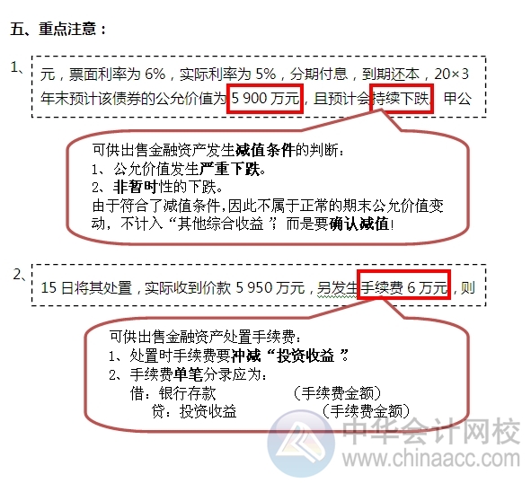 2015注會習(xí)題及對應(yīng)知識點詳解：可供出售金融資產(chǎn)（債券）