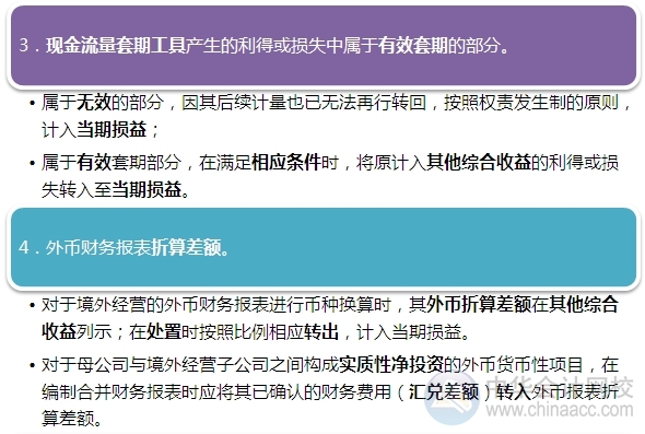 2015注冊(cè)會(huì)計(jì)師考試會(huì)計(jì)變化內(nèi)容淺析：其他綜合收益