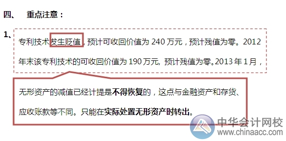 2015注會(huì)“借題發(fā)揮”會(huì)計(jì)篇：無形資產(chǎn)（處置）