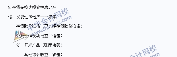 2015中級職稱《中級會計(jì)實(shí)務(wù)》高頻考點(diǎn)：投資性房地產(chǎn)的轉(zhuǎn)換