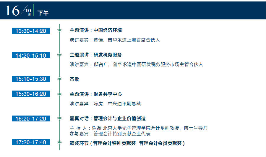 管理會計體系建設(shè)高峰論壇