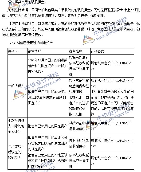 增值稅銷項(xiàng)稅額、進(jìn)項(xiàng)稅額、應(yīng)納稅額的計(jì)算