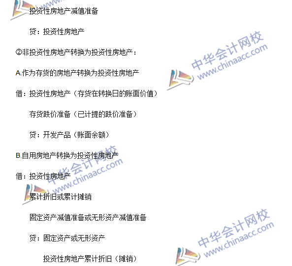 2016年注會《會計》高頻考點：投資性房地產(chǎn)的轉換