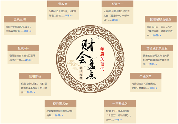 年終盤點(diǎn)：財會界都發(fā)生了什么