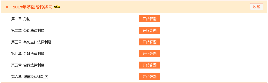 2017年中級(jí)會(huì)計(jì)職稱(chēng)《經(jīng)濟(jì)法》基礎(chǔ)階段練習(xí)