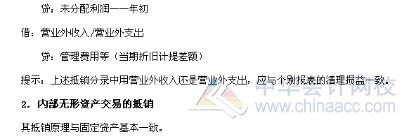 2017《中級會計實務》高頻考點：內部固定資產、無形資產
