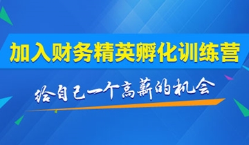 財(cái)務(wù)精英孵化訓(xùn)練營