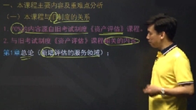 2017年資產(chǎn)評估師《資產(chǎn)評估》新課試聽