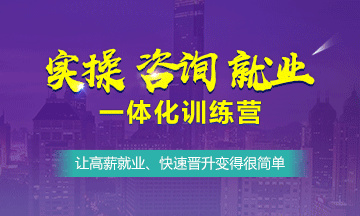 實操、咨詢、就業(yè)一體化訓(xùn)練營