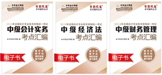 中級(jí)會(huì)計(jì)職稱“夢(mèng)想成真”系列叢書考點(diǎn)匯編電子書