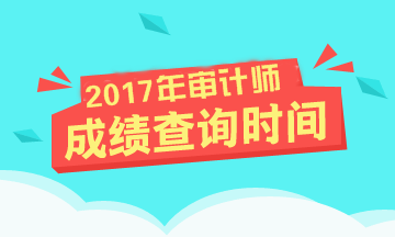 2017年審計(jì)師考試成績(jī)查詢時(shí)間及合格標(biāo)準(zhǔn)