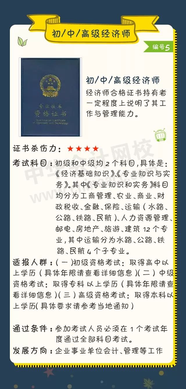 2018年會計人可考的證書大盤點！ACCA證書殺傷力六顆星