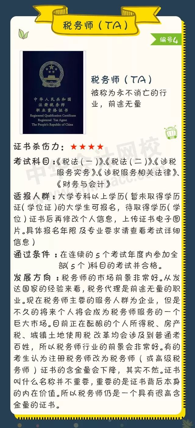 2018年會計人可考的證書大盤點！ACCA證書殺傷力六顆星