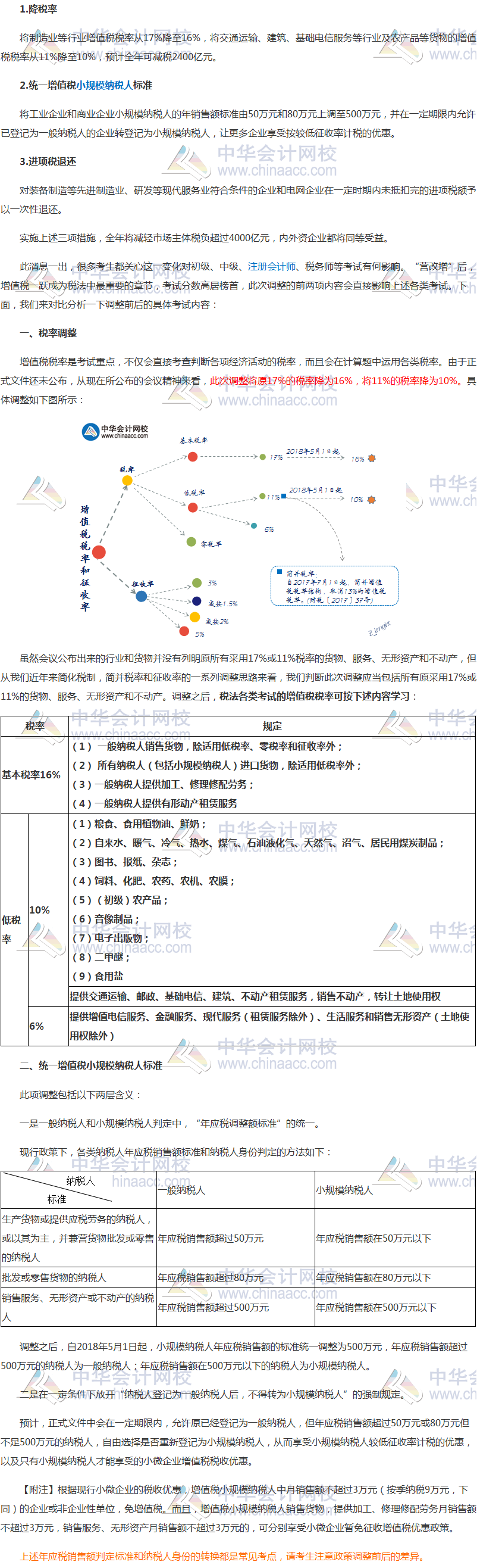 增值稅改革對(duì)稅務(wù)師考試有何影響？