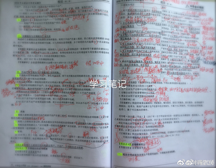 注冊(cè)會(huì)計(jì)師學(xué)習(xí)筆記