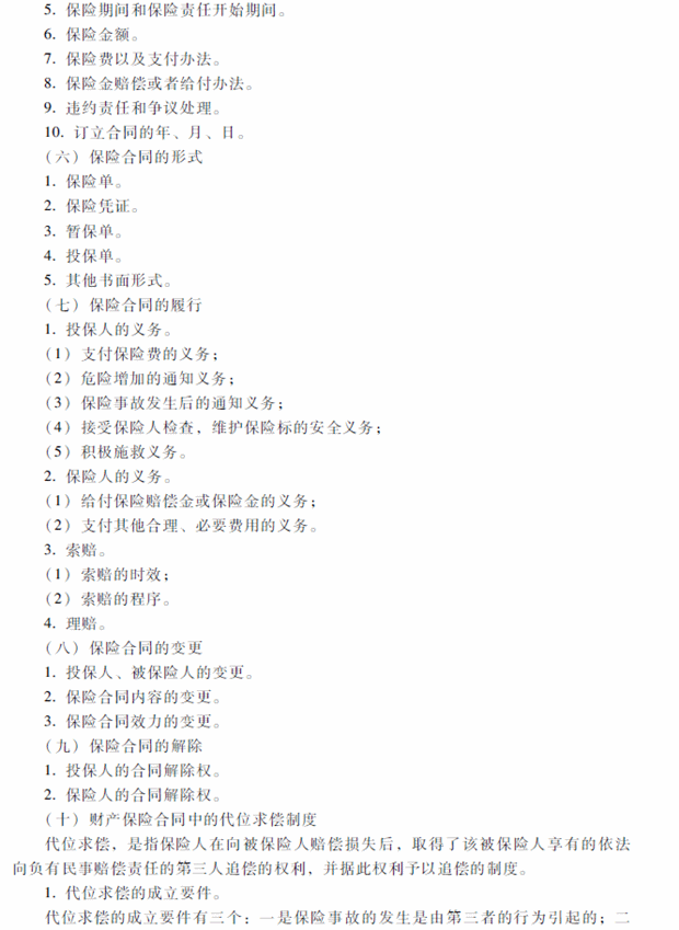 2018年中級會計(jì)職稱考試《經(jīng)濟(jì)法》考試大綱（第四章）