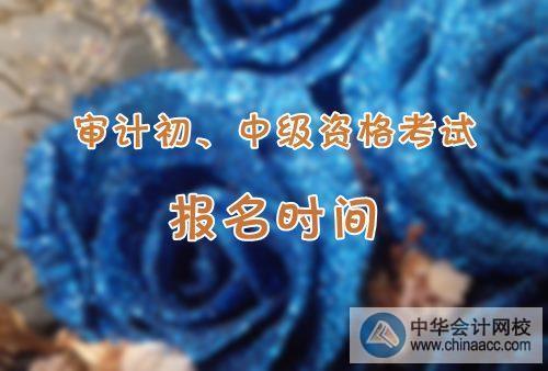 2019年中級(jí)審計(jì)師幾月份報(bào)名？報(bào)名條件是什么？