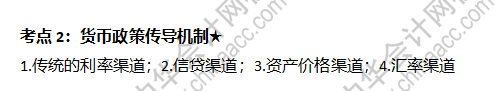 貨幣政策傳導(dǎo)機制