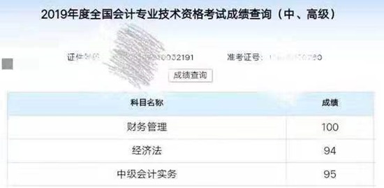 同樣是備考中級(jí)會(huì)計(jì)、他們咋能考滿分呢？！