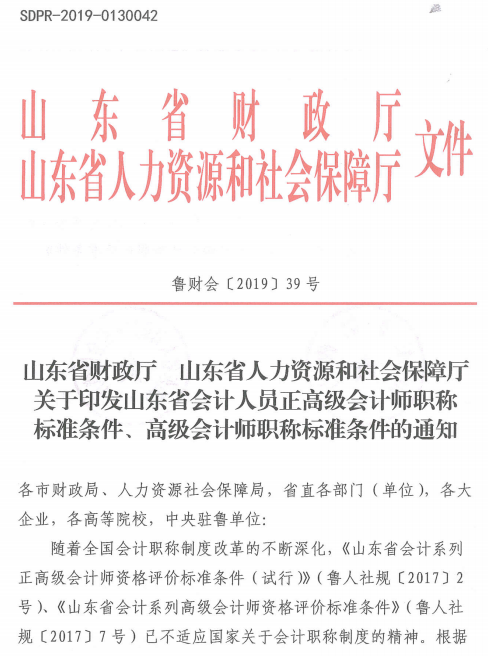 山東青島2019年高級會(huì)計(jì)師、正高級會(huì)計(jì)師評審條件