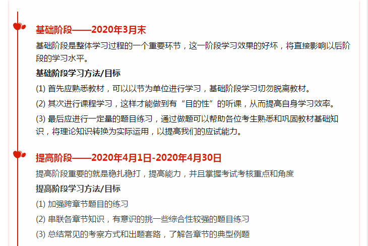 2020年初級(jí)備考有哪些重要時(shí)間節(jié)點(diǎn) 三大階段要注意！