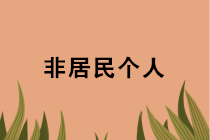 非居民個人如何申報個人所得稅？