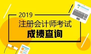 2019浙江注會(huì)考試成績(jī)能查啦！