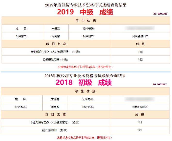 感謝正保會計網(wǎng)校助我連續(xù)兩年120分通過初、中級經(jīng)濟師！
