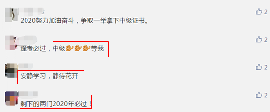 立個(gè)flag：2020年一起過(guò)中級(jí)會(huì)計(jì)職稱考試