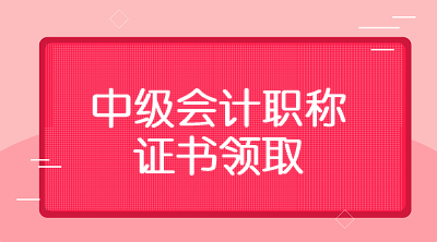 領(lǐng)取廣西2019年中級(jí)會(huì)計(jì)職稱證書需要提供哪些材料？