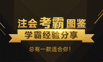 注冊會計(jì)師考試單科狀元經(jīng)驗(yàn)匯總~快來看看他們怎么學(xué)的！
