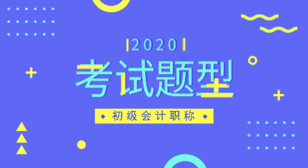 新疆2020年初級會計職稱考試題型都有哪些？