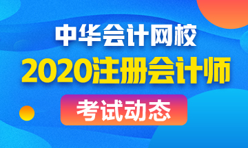 湖北2020年注會什么時候考試？