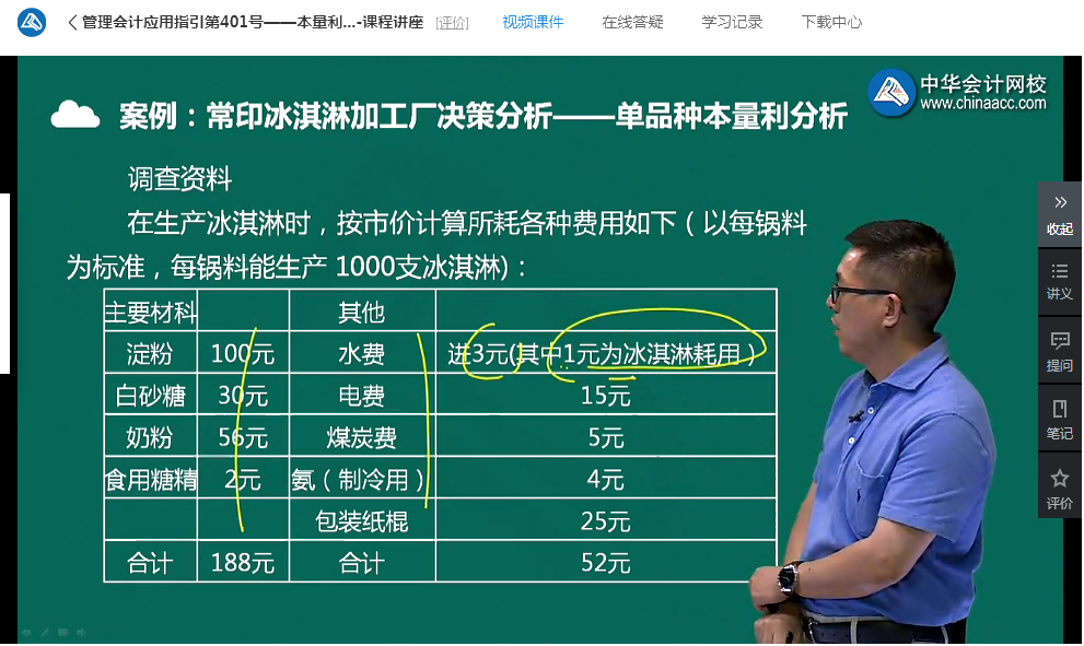 會計實務(wù)暢學(xué)卡-管理會計系列課程展示