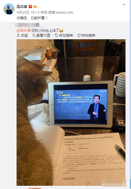 喵星人都聽(tīng)高志謙老師的課！你還再等什么？