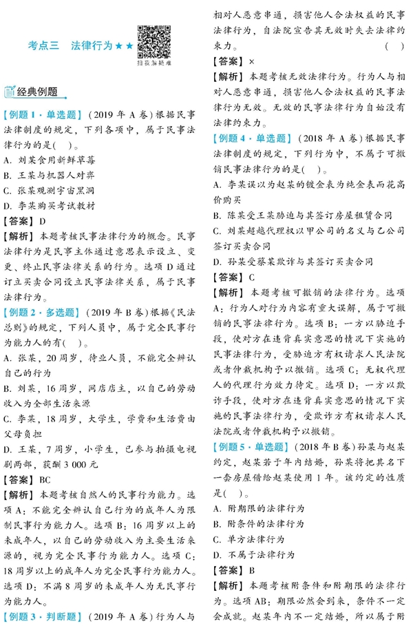 經(jīng)濟法《經(jīng)典題解》免費試讀 精彩內(nèi)容不容錯過！