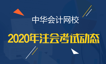河北2020年注冊(cè)會(huì)計(jì)師考試時(shí)間表請(qǐng)查收！
