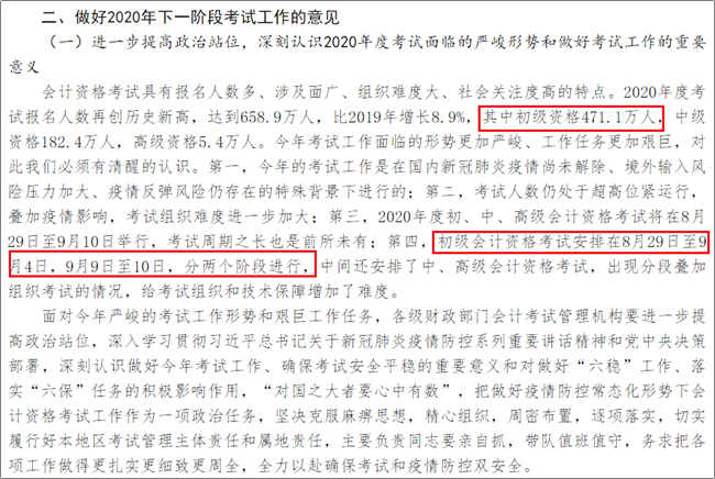 2020初級(jí)會(huì)計(jì)考試題量有變？通過率又創(chuàng)新低？財(cái)政部統(tǒng)一回應(yīng)了