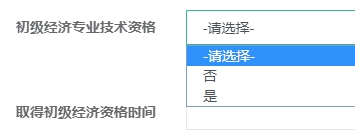 初級經(jīng)濟(jì)專業(yè)技術(shù)資格