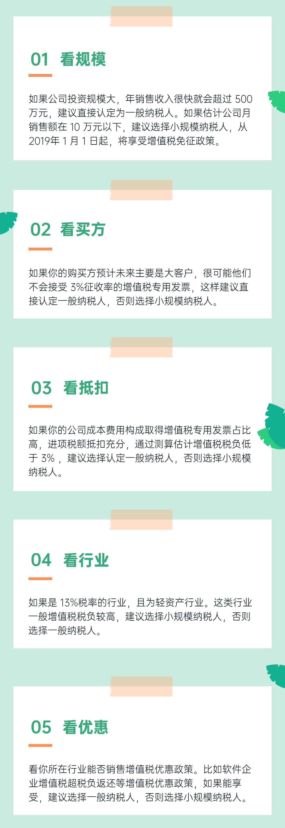 小規(guī)模納稅人和一般納稅人有何區(qū)別？一文看懂！