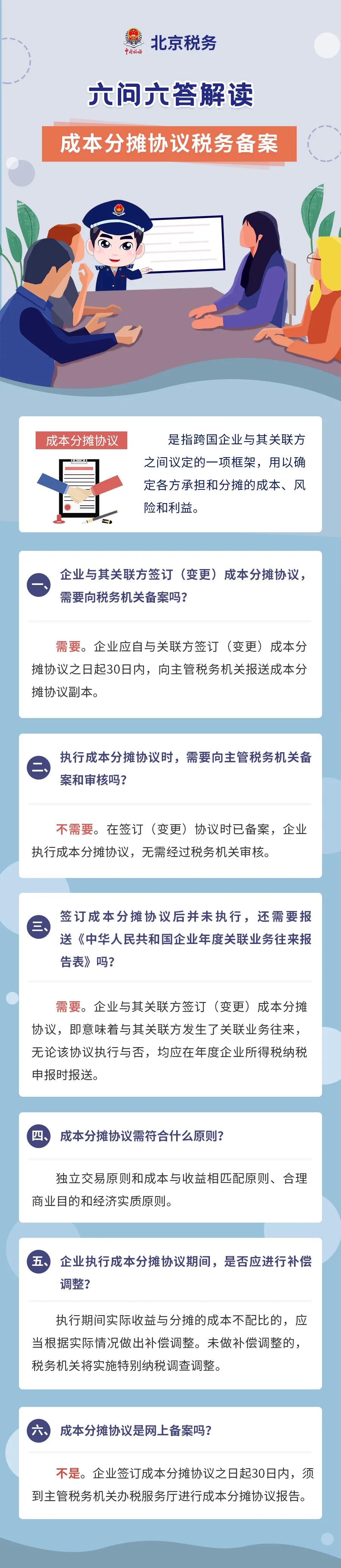 關(guān)于成本分?jǐn)倕f(xié)議六大知識(shí)點(diǎn)！