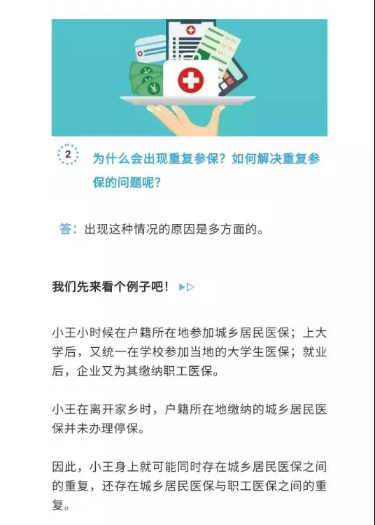 重復(fù)參保繳費能不能享受雙重報銷待遇？答案是……