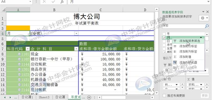 如何用Excel編制試算平衡表？操作方法送給你！