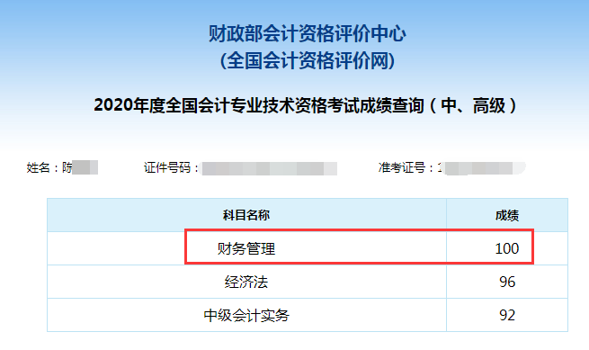 2020年中級(jí)會(huì)計(jì)職稱出成績(jī)了！你考的怎么樣？