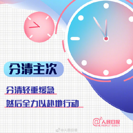 #你好十一月#掌握時間管理法則，扼住命運咽喉！