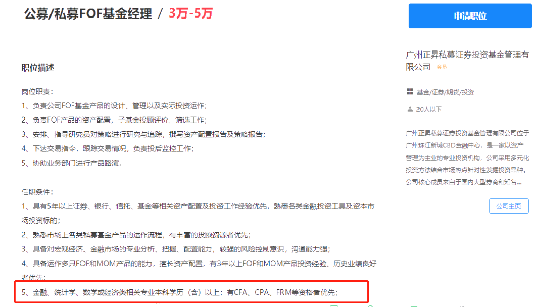 大家都想考CFA，CFA的含金量到底如何？
