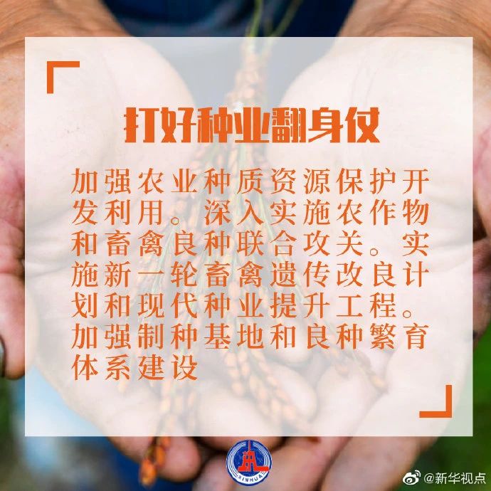 干貨滿滿！2021年中央一號文件發(fā)布，有哪些硬舉措？