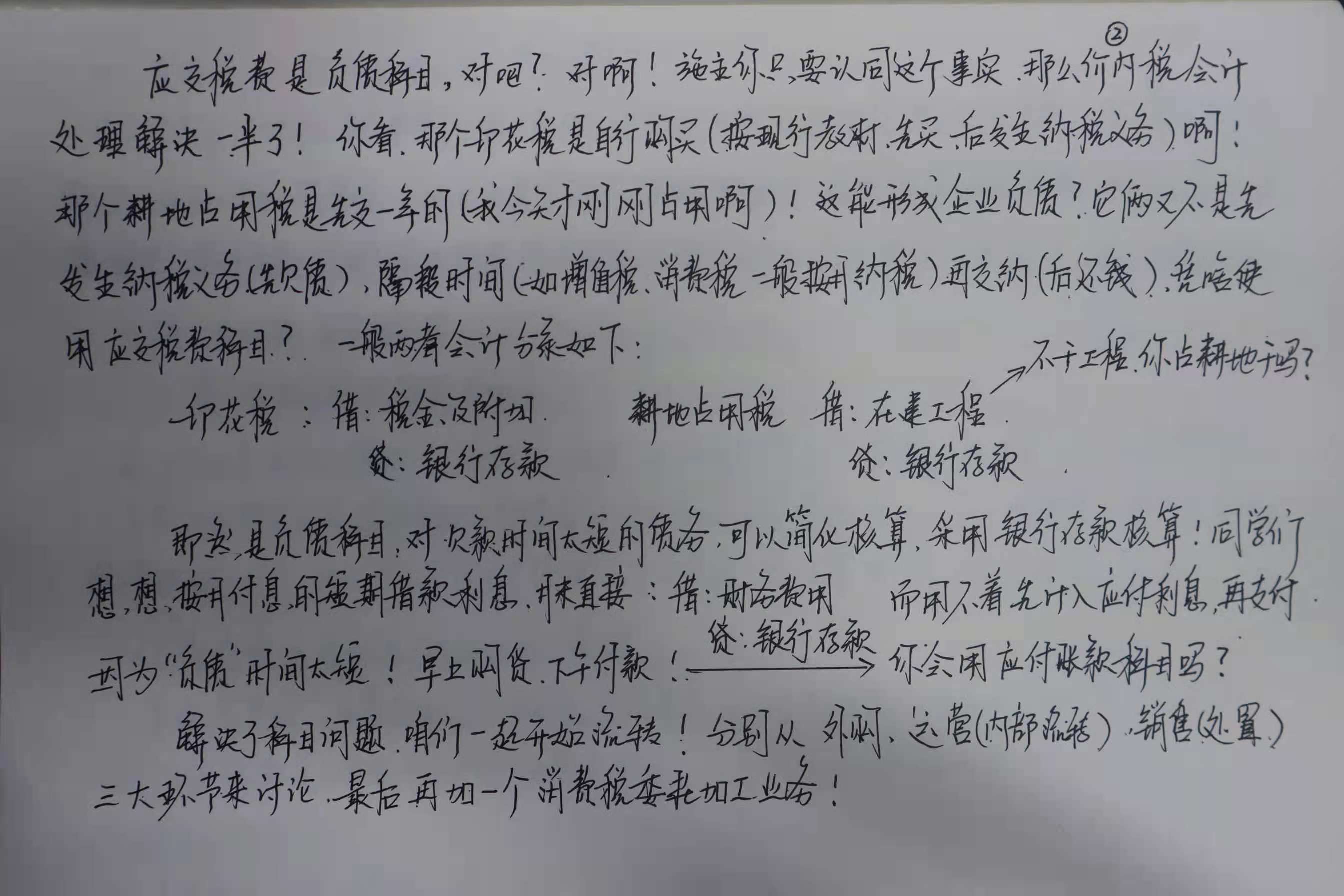 初級會計考生福音！李忠魁老師手寫知識點曝光！